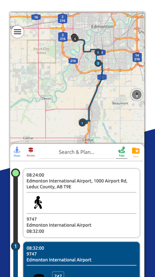#6. Edmonton Transit - ETS RT (iOS) 由: Bhanu Munjal