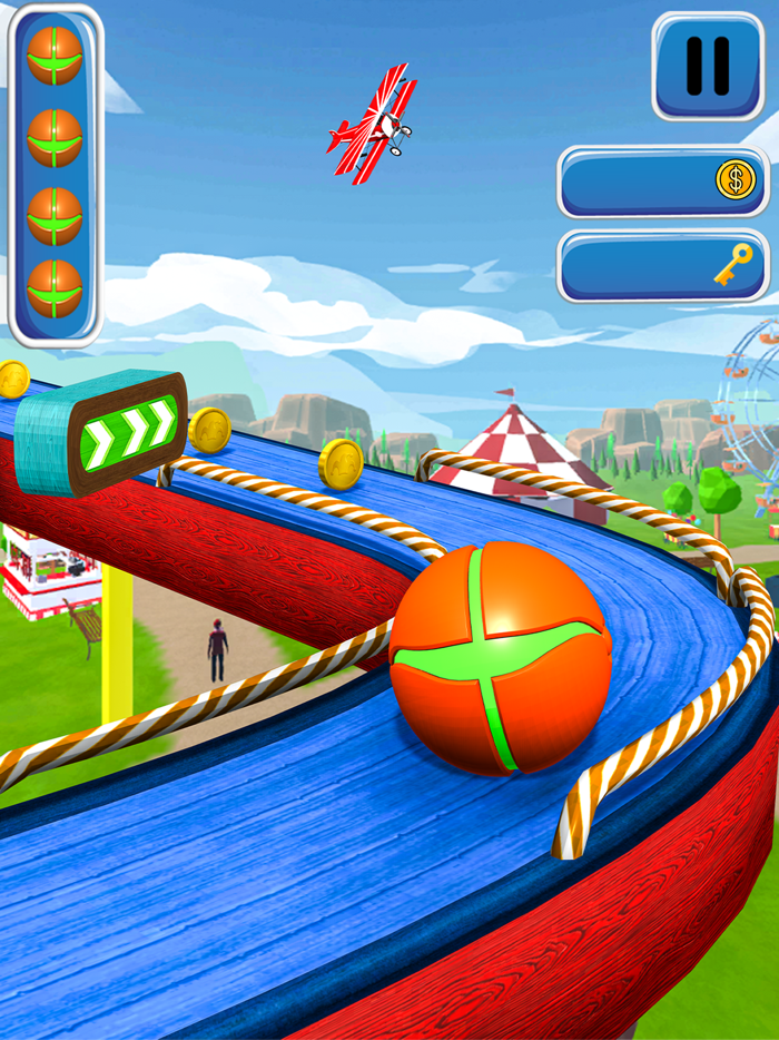 Adventure Rolling Ball Game 3D