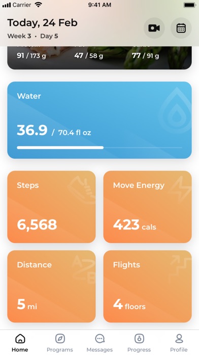 Fitara Fitness Screenshot