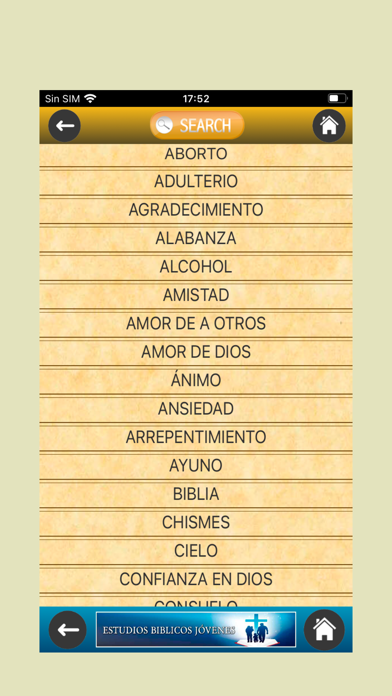 Estudios Bíblicos Jóvenes Screenshot