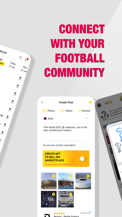 Football Fan - Social Appのおすすめ画像3