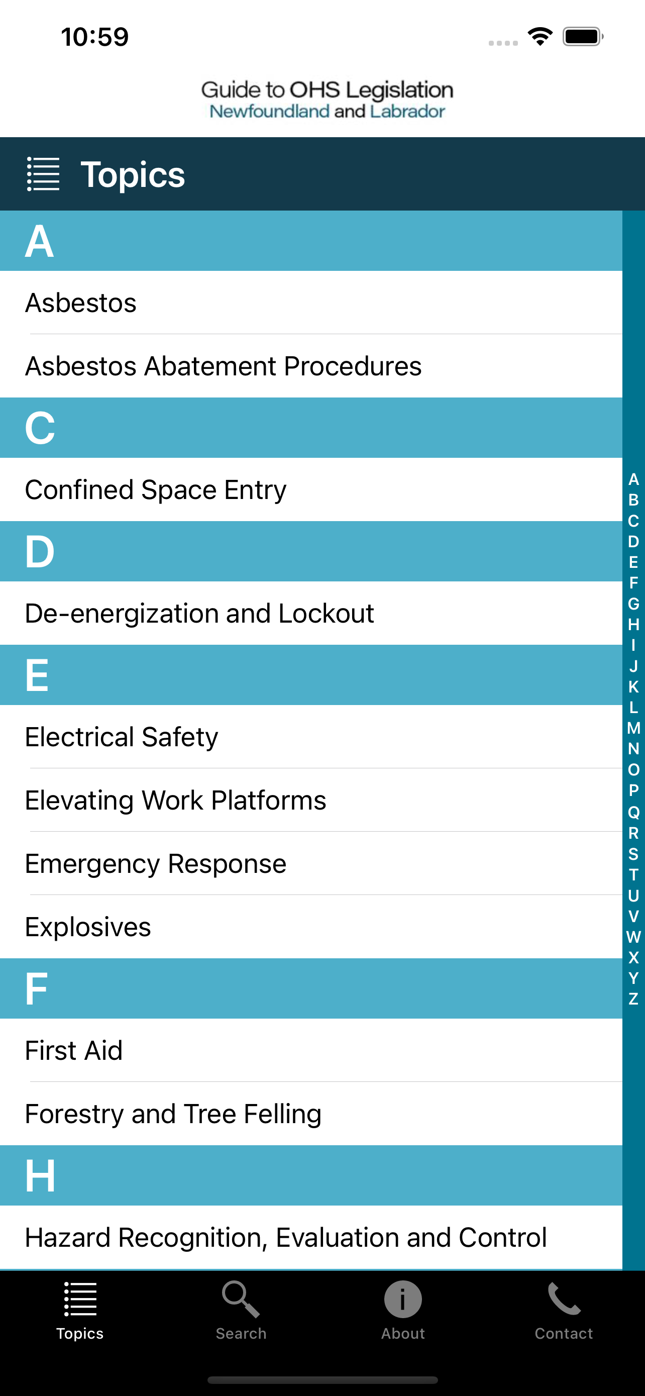 Guide to OHS Legislation NL