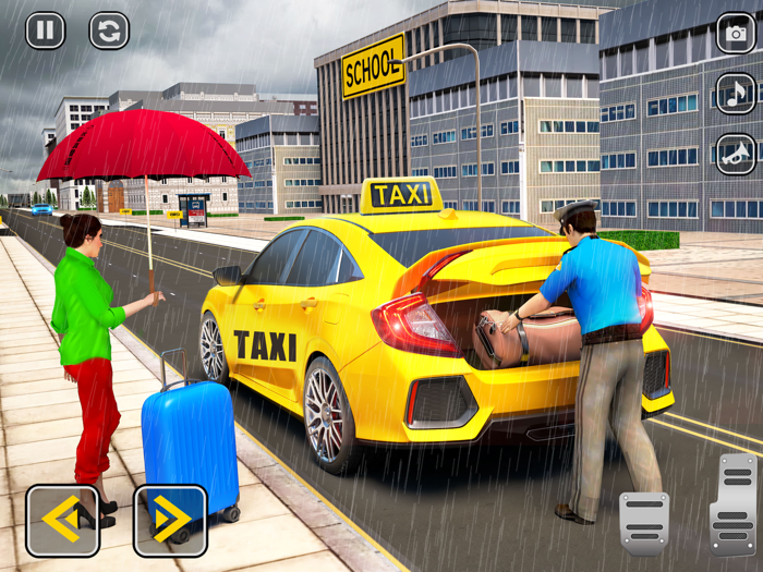 Taxi Car Driving Games 2023