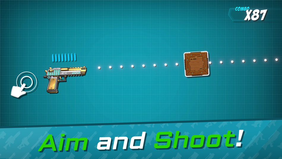 #1. Shoot the Box: Gun Game (iOS) 由: Bruh Games Ltd