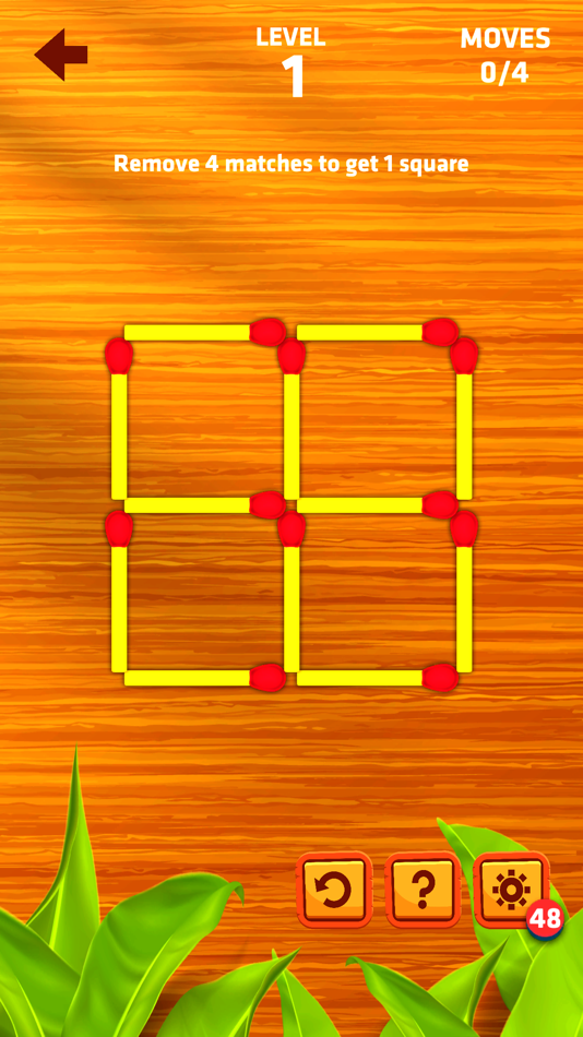 #2. Match Sticks - Game (iOS) 由: Smit Sabhadiya