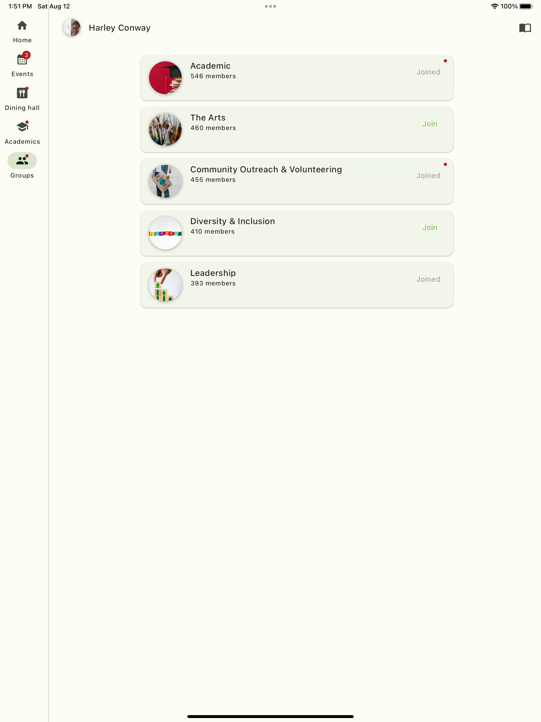 UniHall screenshot 10