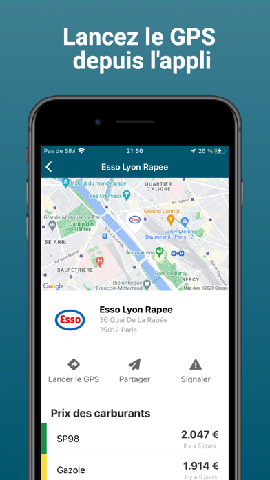 Mon Essence - Prix carburants Screenshot