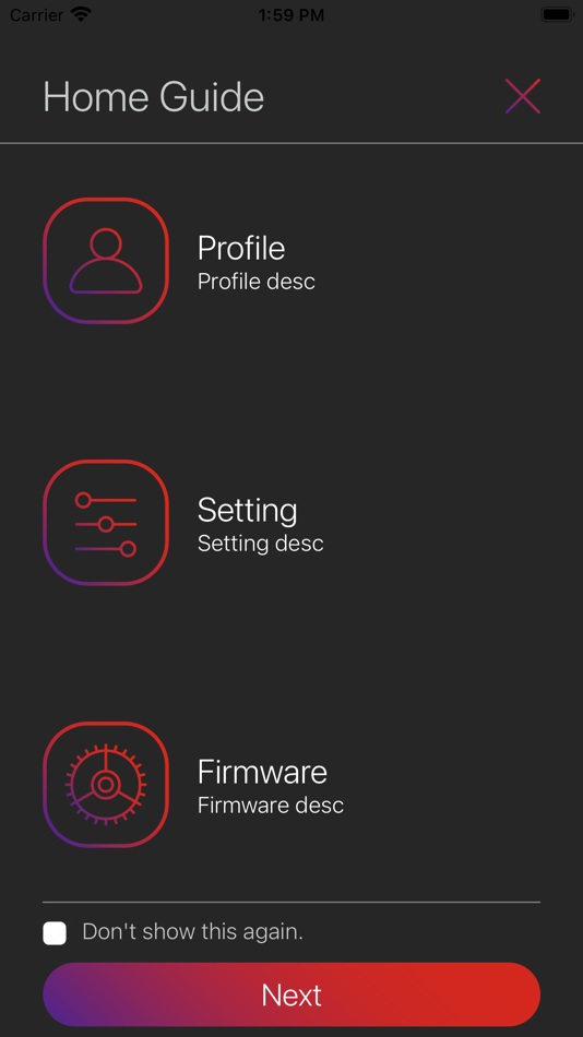 #1. WE_Dashboard (iOS) 由: F.S.A. srl