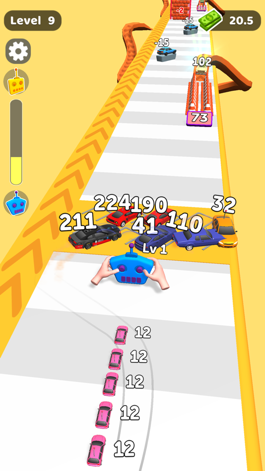 #2. Control Car Run (iOS) 由: Rollic Games