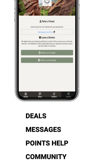Outcrop Loyalty Screenshot