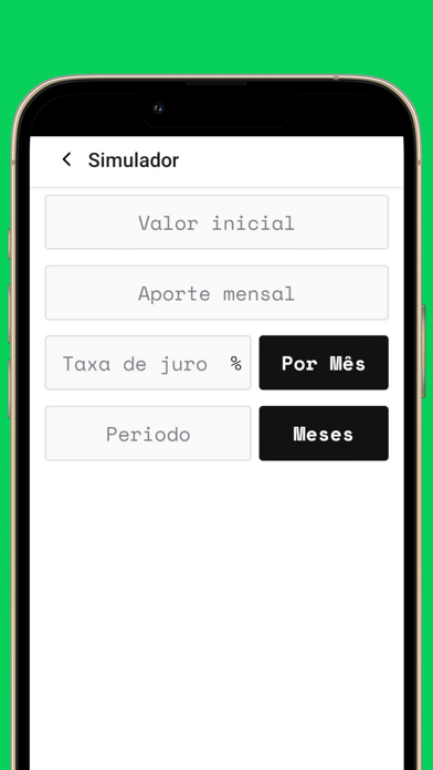 Taxa de Juros CDI, IPCA, Selic Screenshot