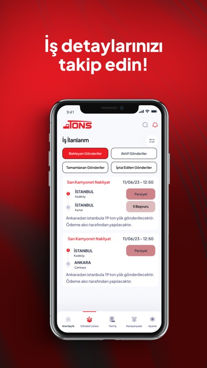 TONS Sürücü screenshot-4