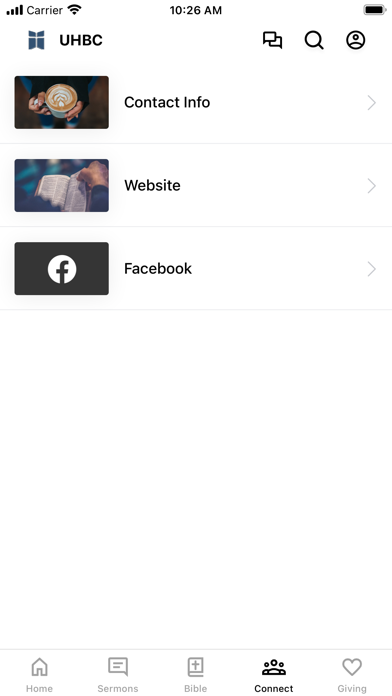 Union Hall Baptist Church Screenshot