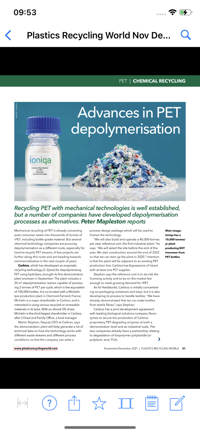 Plastics Recycling World