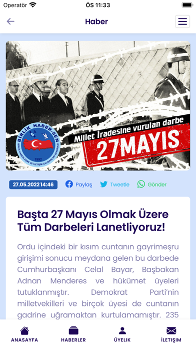 Birlik Haber-Sen Screenshot