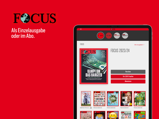 FOCUS Magazin iPad app afbeelding 2