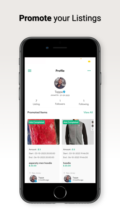 Toppa Marketplace:  Buy & Sell Screenshot