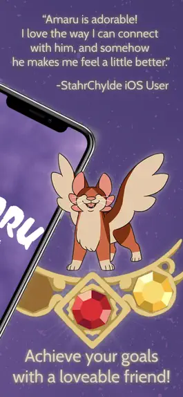 Game screenshot Amaru: Self-care Virtual Pet apk