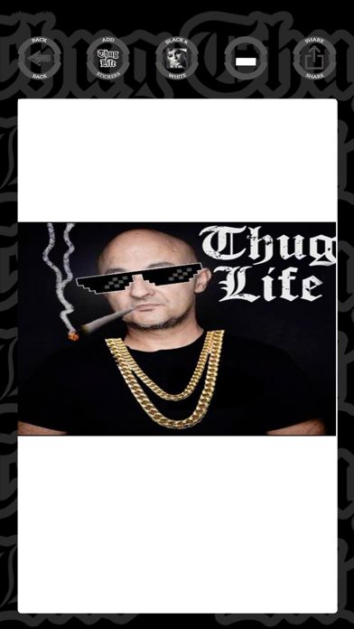 Thug life photo stickersのおすすめ画像6