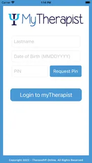 mytherapist india iphone screenshot 1