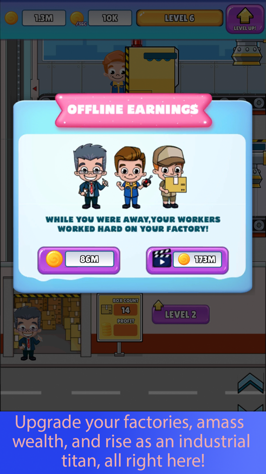 #4. Factory Empire Idle Tycoon (iOS) 来自: 俨琳 郑