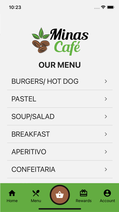 Minas Cafe Bakery Screenshot