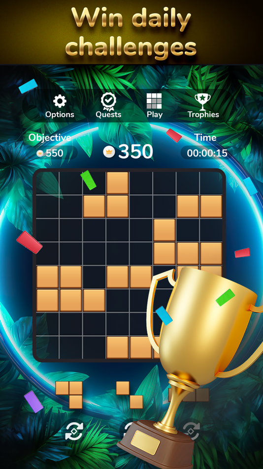 #4. Blodoku 8 Line - Puzzle Blocks (iOS) By: Gamebastic