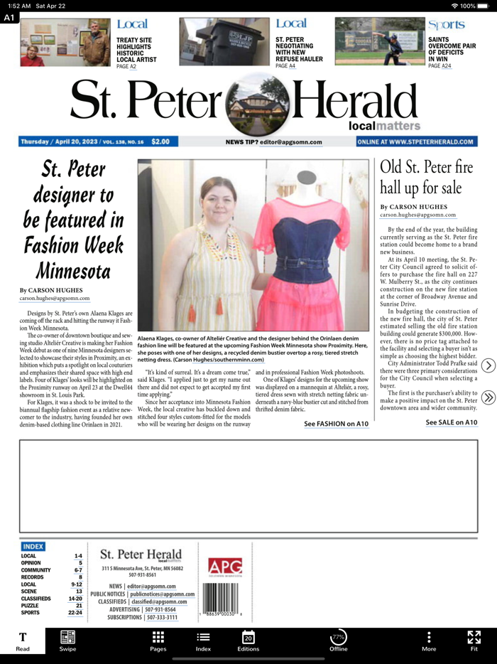 St Peter Herald