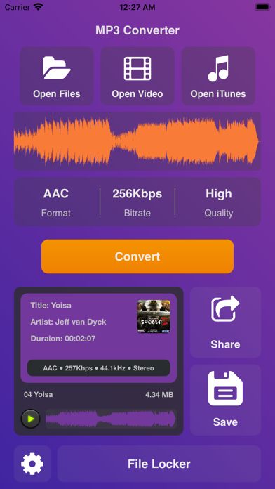 MP3 Converter & Video To MP3 Screenshot