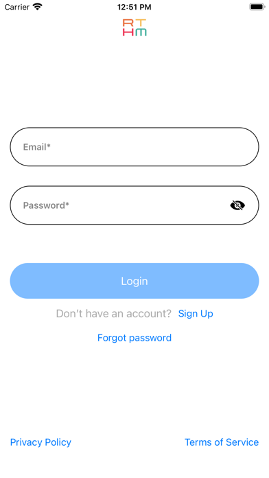 RTHM HandScan Screenshot