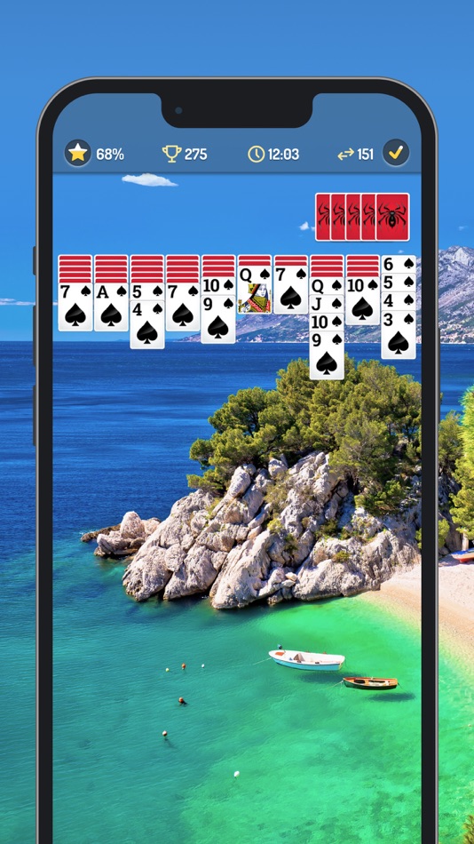 #3. Spider Solitaire #1 Card Game (iOS) 由: Playvalve S.L.