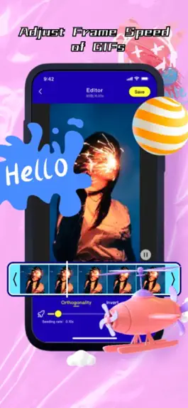 Game screenshot GIF Editor-Animated GIF Maker apk