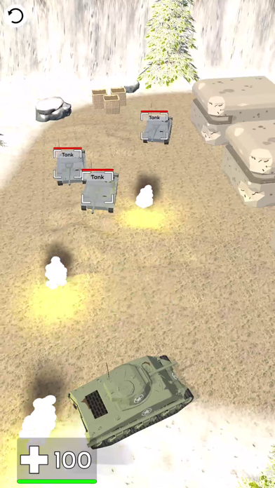 Tank Battle for Territory Screenshot