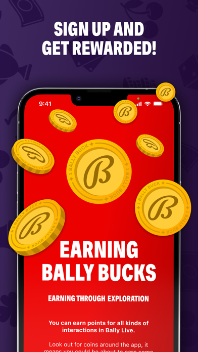 Bally Live Stream with Rewards Screenshot