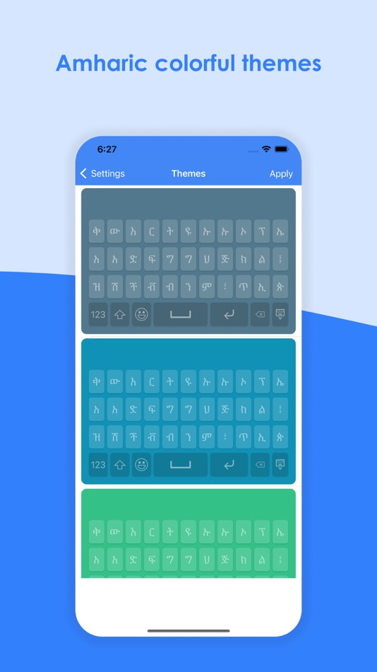 #5. Amharic Keyboard & Translator (iOS) Podle: Trupti Parsaniya