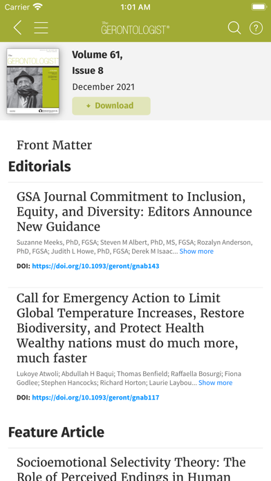 Screenshot #3 pour GSA (Journals)