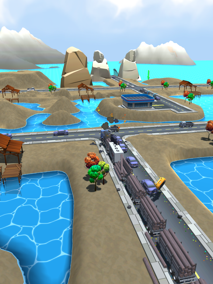 Crazy Traffic Trucks 3D