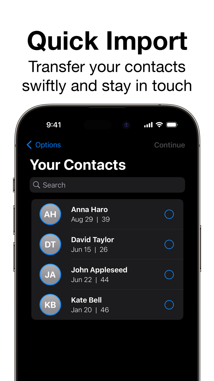 Birthday Reminder Widget and App