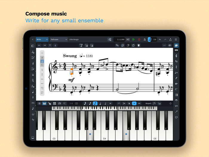Dorico - Compose Music