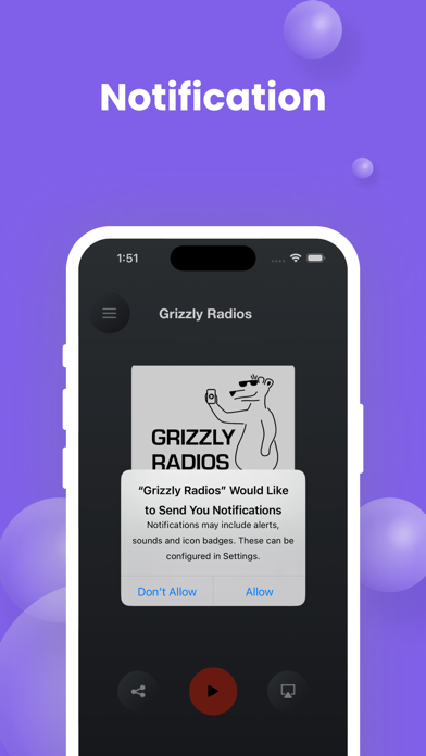 Grizzly Radios Screenshot
