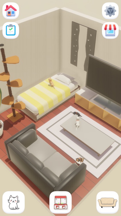 Cute Cat House screenshot-5