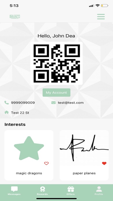 Mint Cannabis Screenshot