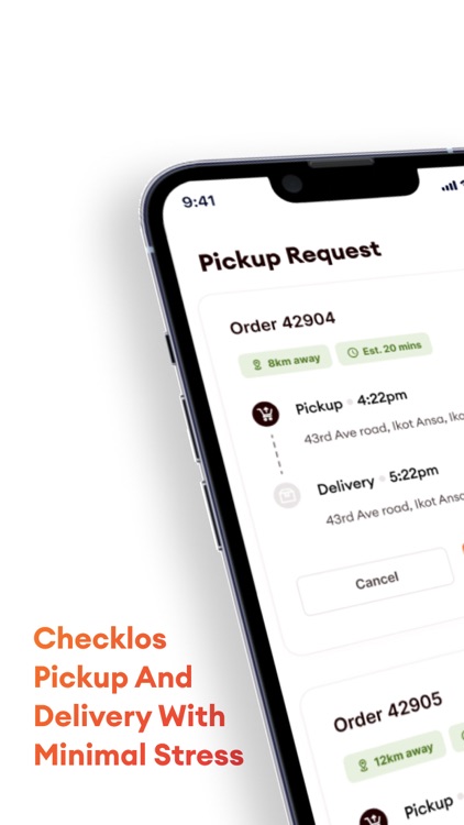Checklos Delivery screenshot-3