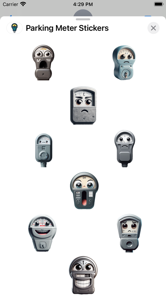 #1. Parking Meter Stickers (iOS) 게시자: Paul Scott