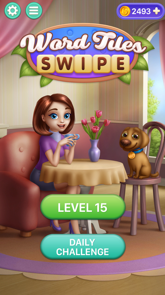 #2. Word Tiles Swipe: Search Games (iOS) 由: RuiQing Software Technology Beijing Inc.