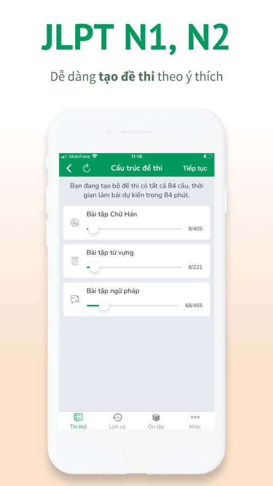 #6. JLPTify N1, N2 (iOS) 由: Binh Tran