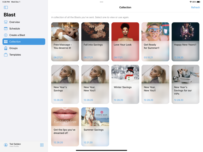 TouchMD Dashboard - for Staff
