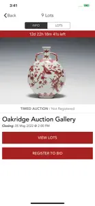 Oakridge Auctions screenshot #3 for iPhone