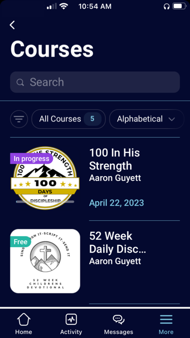 Discipled In Christ Screenshot
