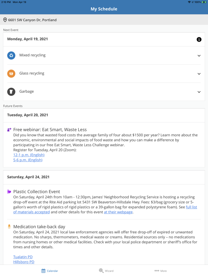 Garbage and Recycling Day